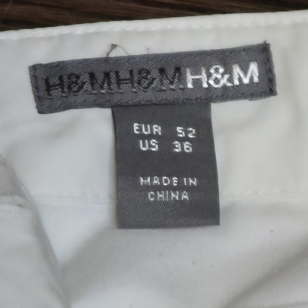 H&M Men's Cream Pants - Picture 3 of 11